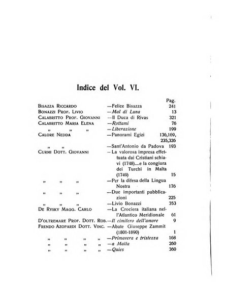 Malta letteraria rassegna mensile di lettere, scienze ed arti