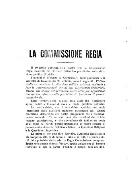 Malta letteraria rassegna mensile di lettere, scienze ed arti