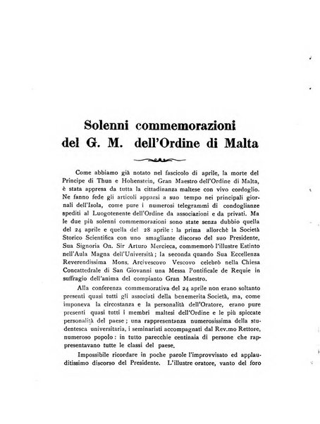 Malta letteraria rassegna mensile di lettere, scienze ed arti