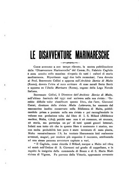 Malta letteraria rassegna mensile di lettere, scienze ed arti