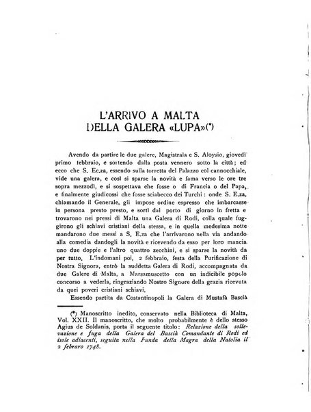 Malta letteraria rassegna mensile di lettere, scienze ed arti