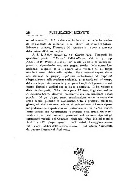 Malta letteraria rassegna mensile di lettere, scienze ed arti