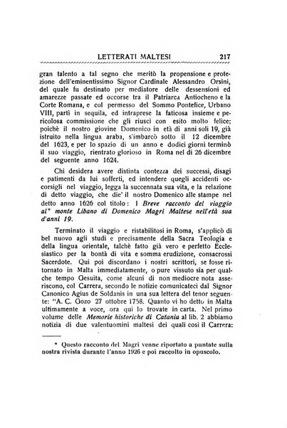 Malta letteraria rassegna mensile di lettere, scienze ed arti