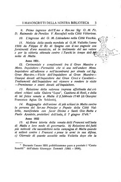 Malta letteraria rassegna mensile di lettere, scienze ed arti