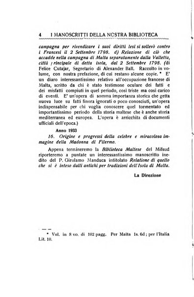 Malta letteraria rassegna mensile di lettere, scienze ed arti