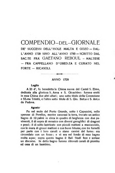 Malta letteraria rassegna mensile di lettere, scienze ed arti