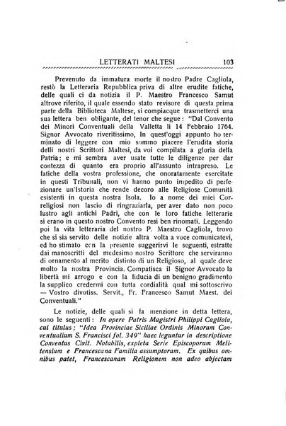 Malta letteraria rassegna mensile di lettere, scienze ed arti