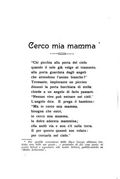 Malta letteraria rassegna mensile di lettere, scienze ed arti