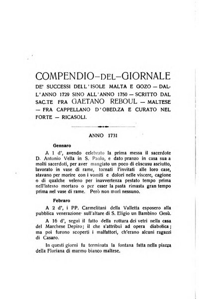 Malta letteraria rassegna mensile di lettere, scienze ed arti