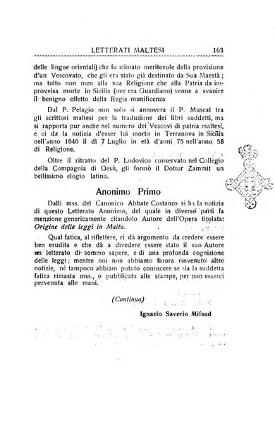 Malta letteraria rassegna mensile di lettere, scienze ed arti