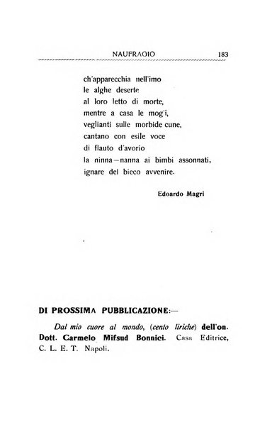 Malta letteraria rassegna mensile di lettere, scienze ed arti