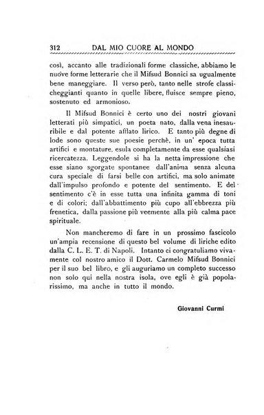 Malta letteraria rassegna mensile di lettere, scienze ed arti