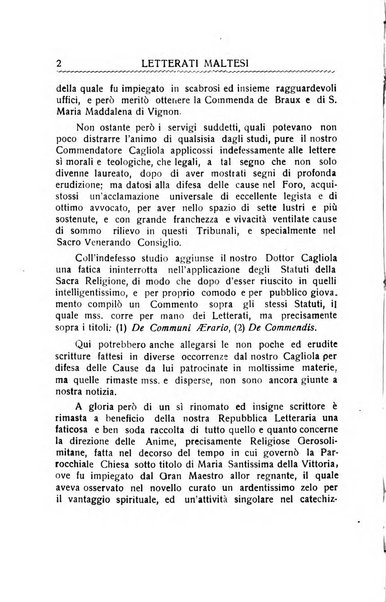 Malta letteraria rassegna mensile di lettere, scienze ed arti