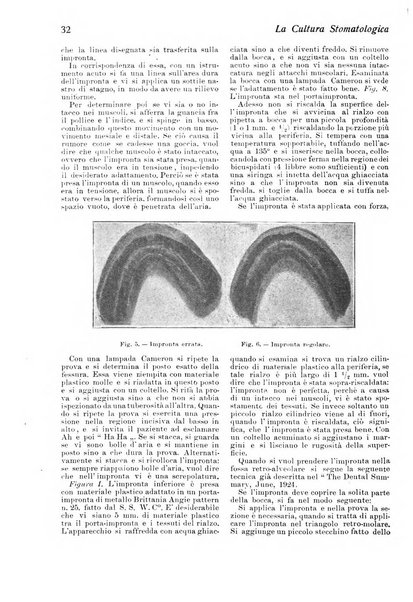 La cultura stomatologica rassegna mensile di scienza, arte, storia e problemi professionali