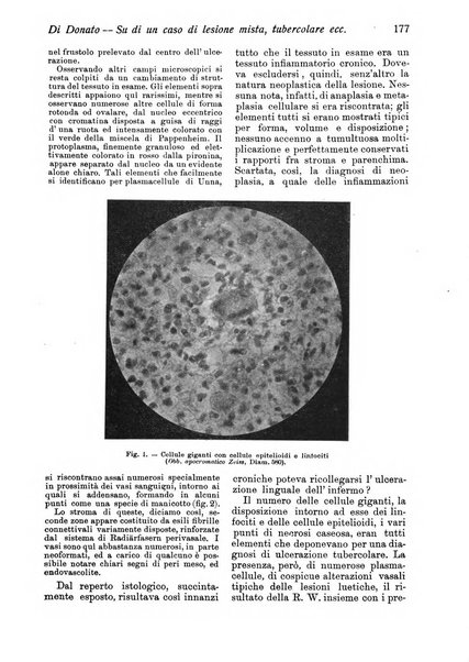 La cultura stomatologica rassegna mensile di scienza, arte, storia e problemi professionali