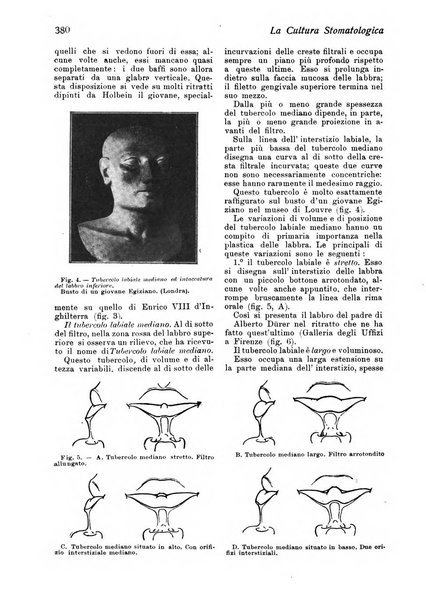 La cultura stomatologica rassegna mensile di scienza, arte, storia e problemi professionali