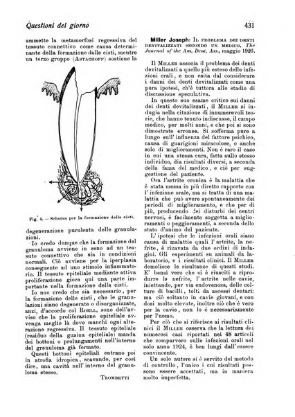 La cultura stomatologica rassegna mensile di scienza, arte, storia e problemi professionali