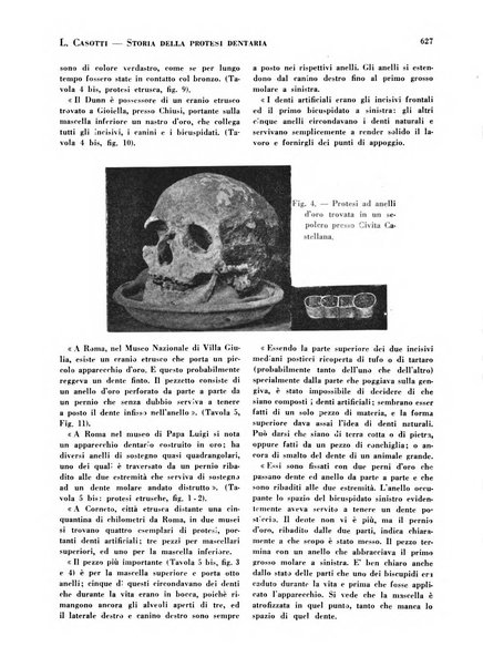 La cultura stomatologica rassegna mensile di scienza, arte, storia e problemi professionali