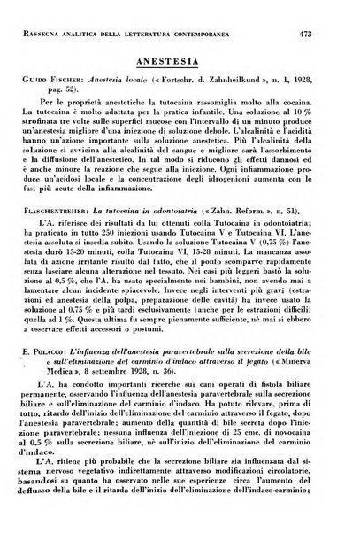 La cultura stomatologica rassegna mensile di scienza, arte, storia e problemi professionali