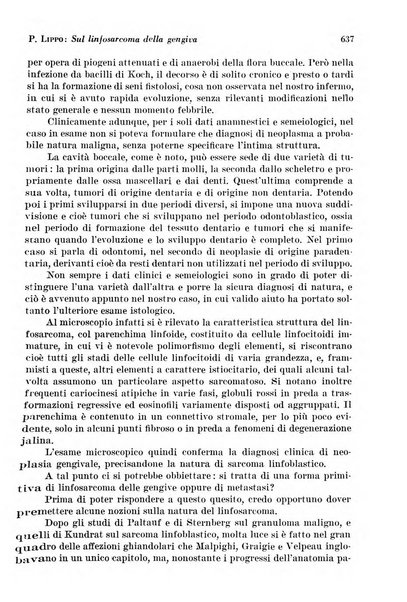 La cultura stomatologica rassegna mensile di scienza, arte, storia e problemi professionali