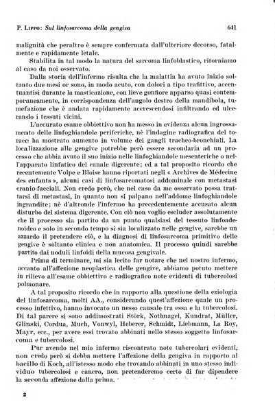 La cultura stomatologica rassegna mensile di scienza, arte, storia e problemi professionali