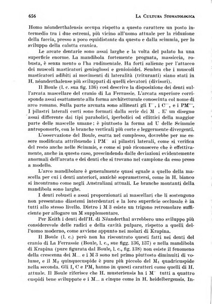 La cultura stomatologica rassegna mensile di scienza, arte, storia e problemi professionali