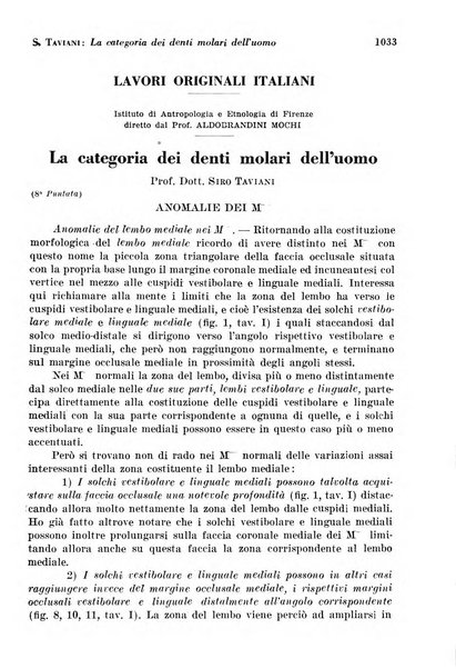 La cultura stomatologica rassegna mensile di scienza, arte, storia e problemi professionali