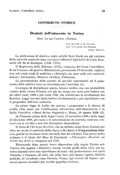 La cultura stomatologica rassegna mensile di scienza, arte, storia e problemi professionali