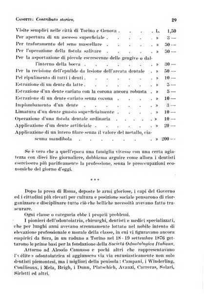 La cultura stomatologica rassegna mensile di scienza, arte, storia e problemi professionali