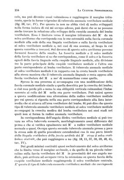 La cultura stomatologica rassegna mensile di scienza, arte, storia e problemi professionali