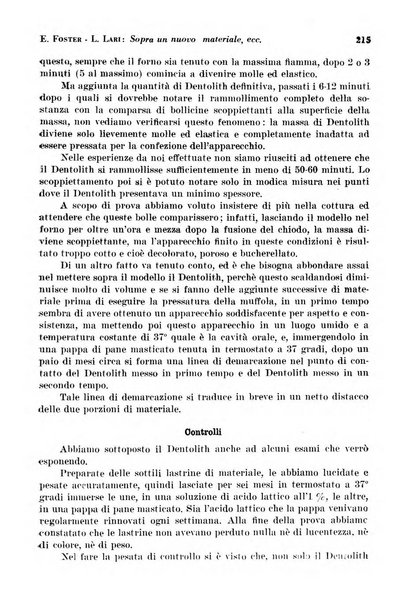 La cultura stomatologica rassegna mensile di scienza, arte, storia e problemi professionali