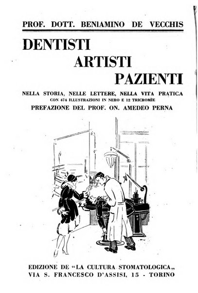 La cultura stomatologica rassegna mensile di scienza, arte, storia e problemi professionali