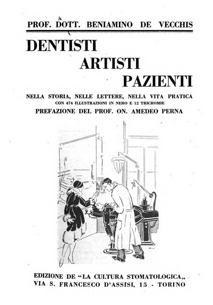 La cultura stomatologica rassegna mensile di scienza, arte, storia e problemi professionali