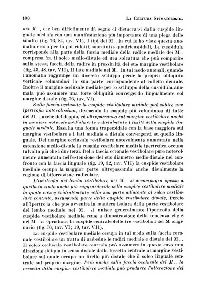 La cultura stomatologica rassegna mensile di scienza, arte, storia e problemi professionali