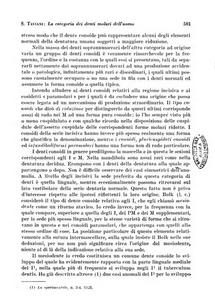 La cultura stomatologica rassegna mensile di scienza, arte, storia e problemi professionali