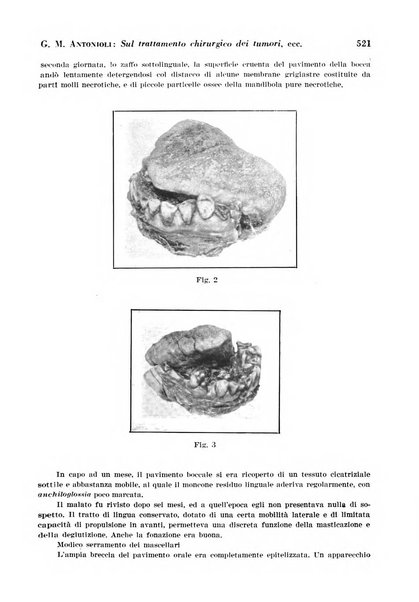 La cultura stomatologica rassegna mensile di scienza, arte, storia e problemi professionali