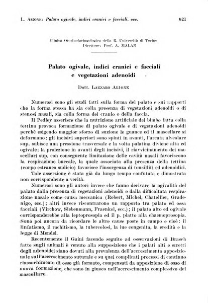 La cultura stomatologica rassegna mensile di scienza, arte, storia e problemi professionali