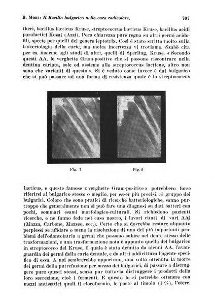 La cultura stomatologica rassegna mensile di scienza, arte, storia e problemi professionali