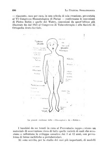 La cultura stomatologica rassegna mensile di scienza, arte, storia e problemi professionali