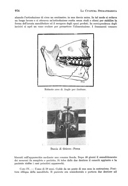 La cultura stomatologica rassegna mensile di scienza, arte, storia e problemi professionali