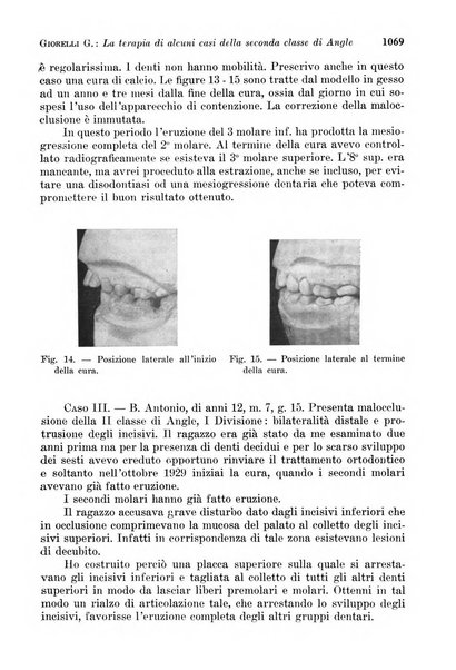 La cultura stomatologica rassegna mensile di scienza, arte, storia e problemi professionali