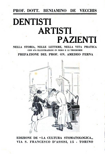 La cultura stomatologica rassegna mensile di scienza, arte, storia e problemi professionali