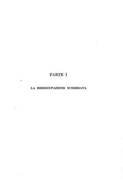 L'assicurazione contro la disoccupazione in Italia