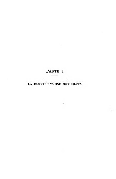 L'assicurazione contro la disoccupazione in Italia