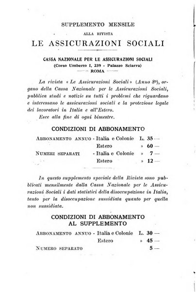 L'assicurazione contro la disoccupazione in Italia