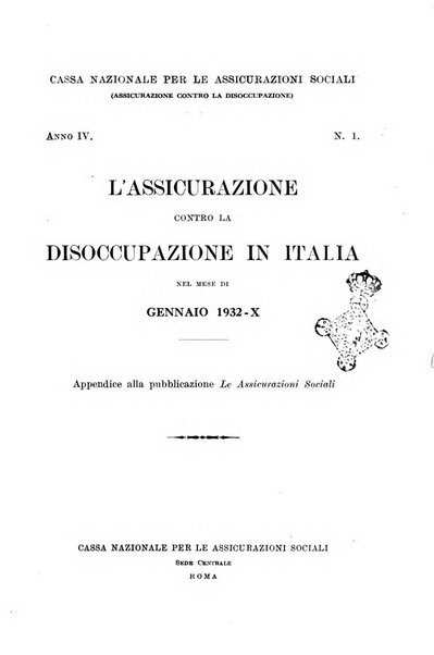 L'assicurazione contro la disoccupazione in Italia