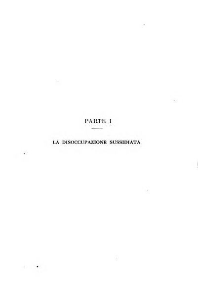 L'assicurazione contro la disoccupazione in Italia