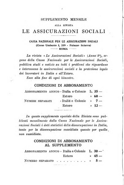 L'assicurazione contro la disoccupazione in Italia