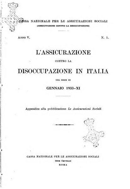 L'assicurazione contro la disoccupazione in Italia