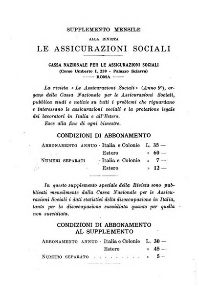 L'assicurazione contro la disoccupazione in Italia